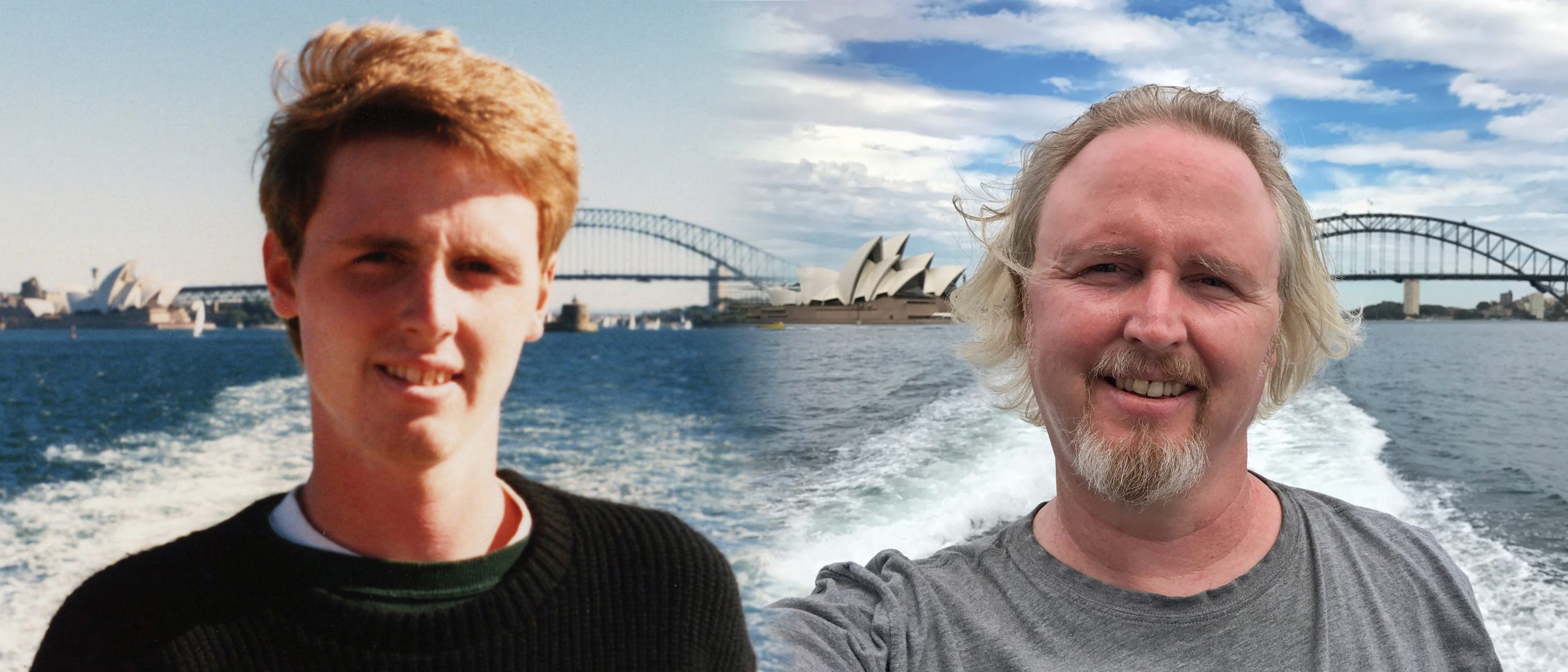 Sydney Harbour, 1987 and 2017
